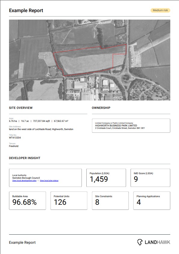 LandHawk Insights Reports