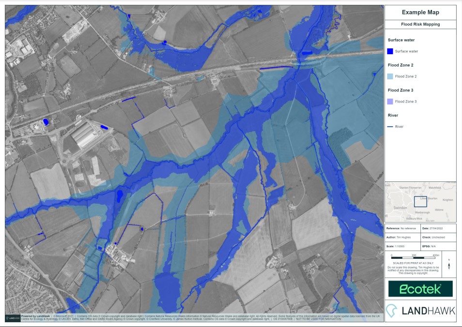 LandHawk Flood Risk Map