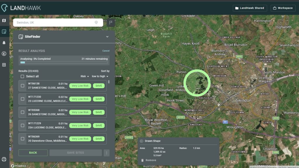 LandHawk Risk Analysis